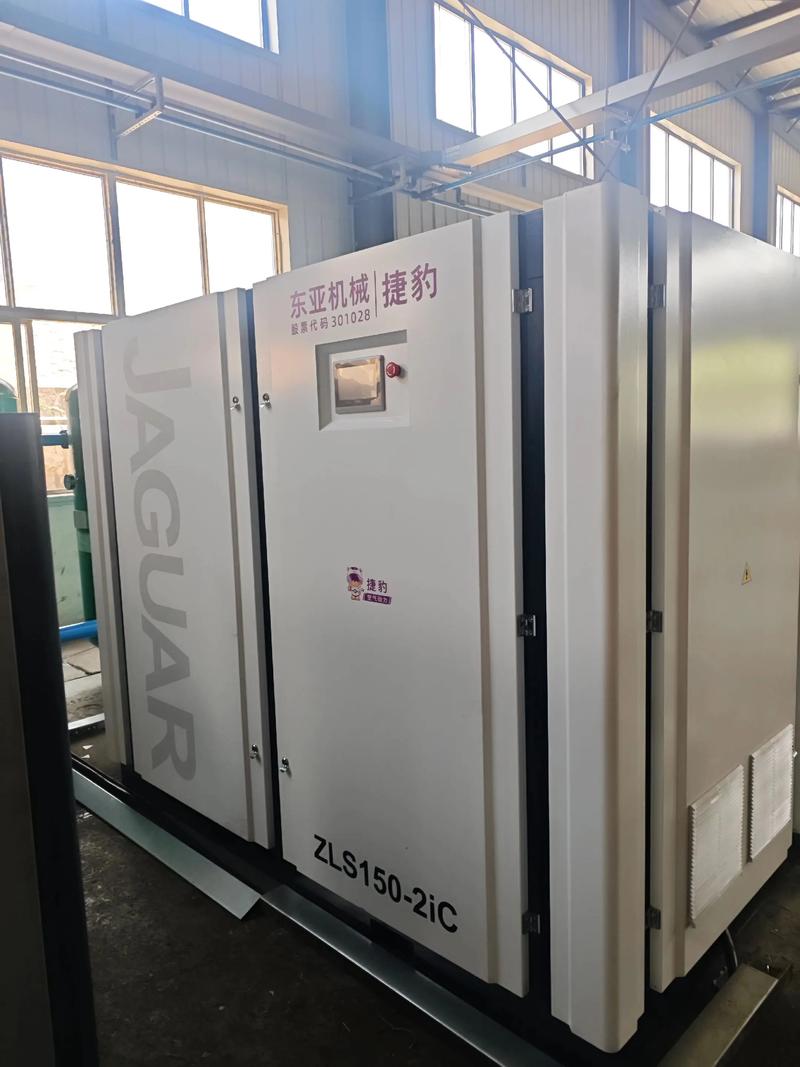 日照工具制造設備安裝調試完畢，節(jié)能空壓機助力紡織品上光皂生產